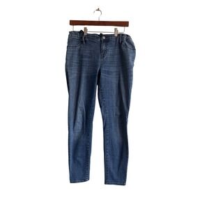 Isabel Maternity by Ingrid & Isabel Blue Skinny Jeggings Adjustable Waist Size 8
